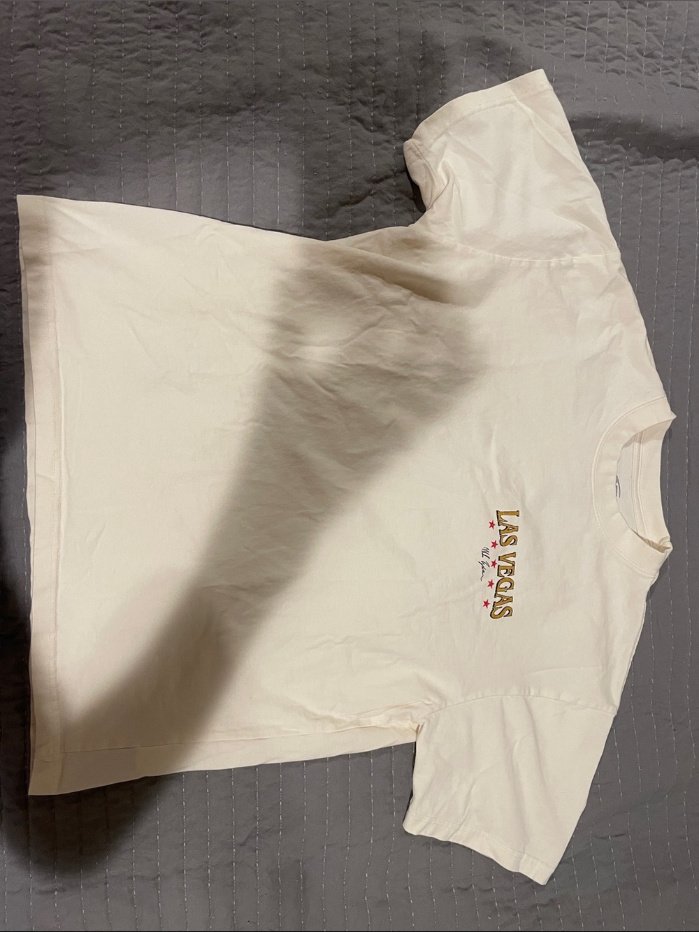 Men's White Las Vegas Graphic Short Sleeve Tee